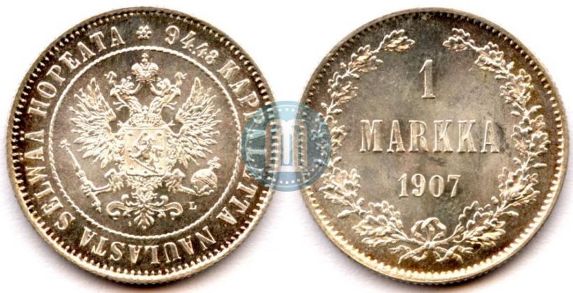 Фото 1 марка 1907 года L 