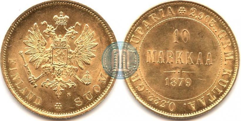 Фото 10 марок 1879 года S 