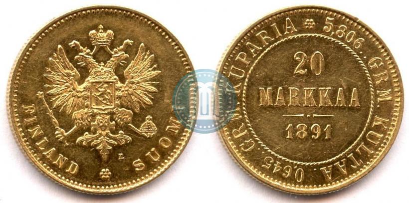 Фото 20 марок 1891 года L 