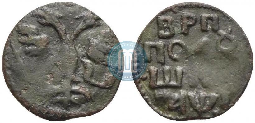 Фото Полушка 1720 года НД 