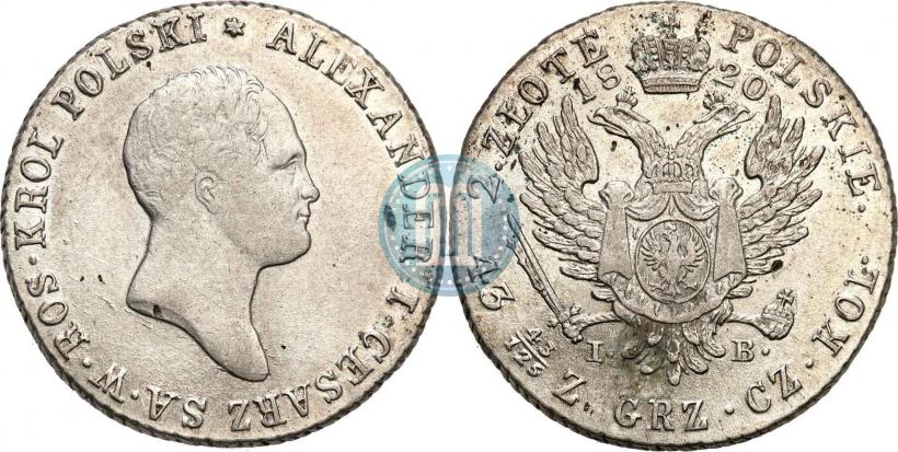 Picture 2 złote 1820 year IB 