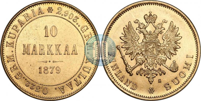 Picture 10 markkaa 1879 year S 