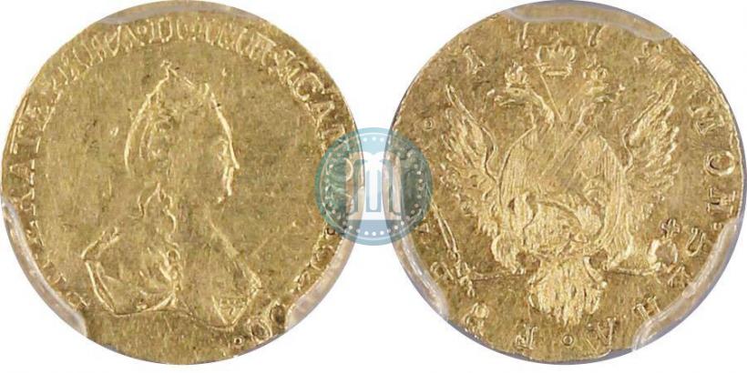 Фото 1 рубль 1779 года  