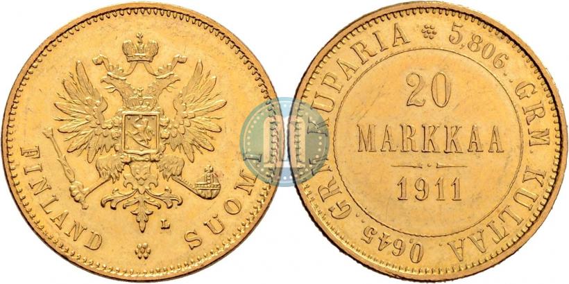 Фото 20 марок 1911 года L 