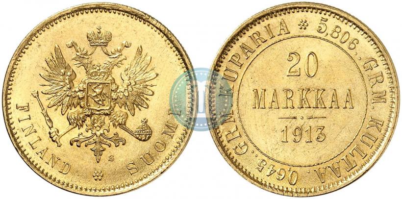 Фото 20 марок 1913 года S 