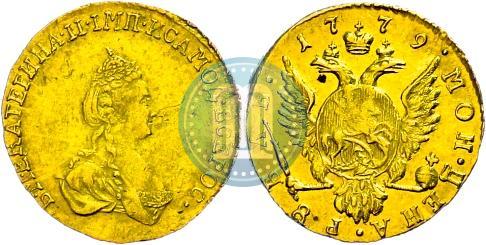 Фото 1 рубль 1779 года  