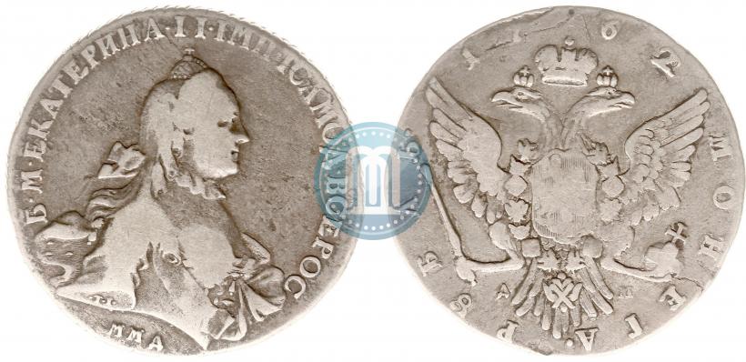 Picture 1 rouble 1762 year ММД-ДМ 