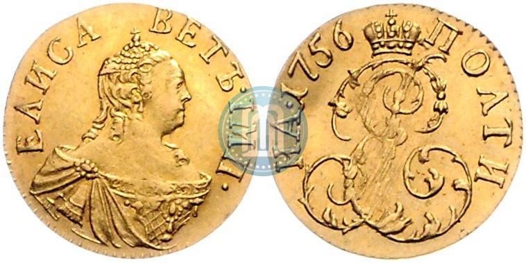 Picture Poltina 1756 year  