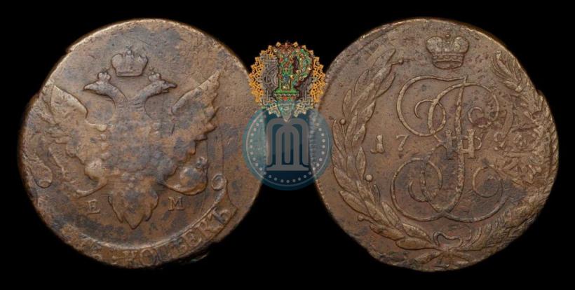 Фото 5 копеек 1794 года ЕМ "Павловский перечекан"