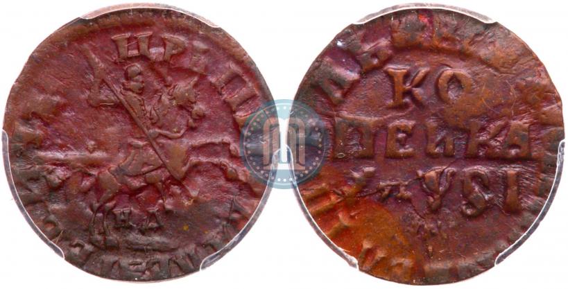 Фото 1 копейка 1716 года НД 
