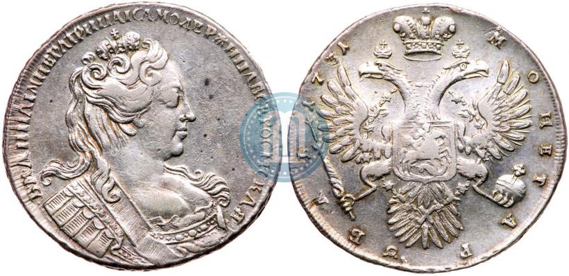 Picture 1 rouble 1731 year  