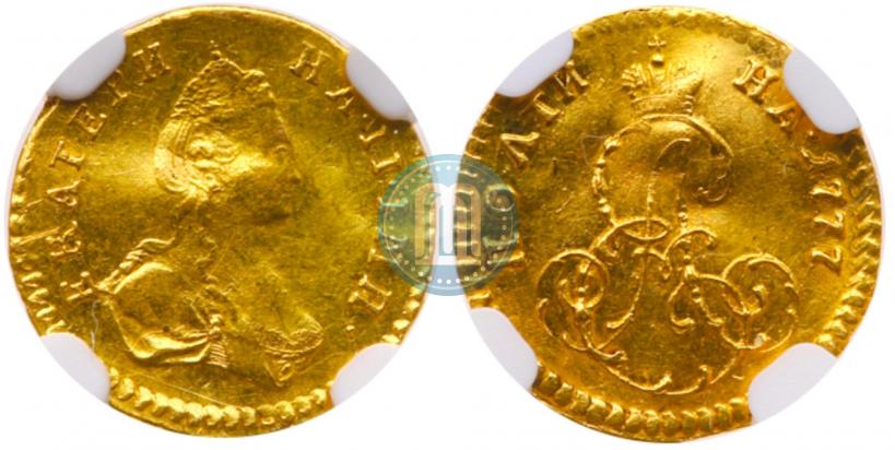 Фото Полтина 1777 года  