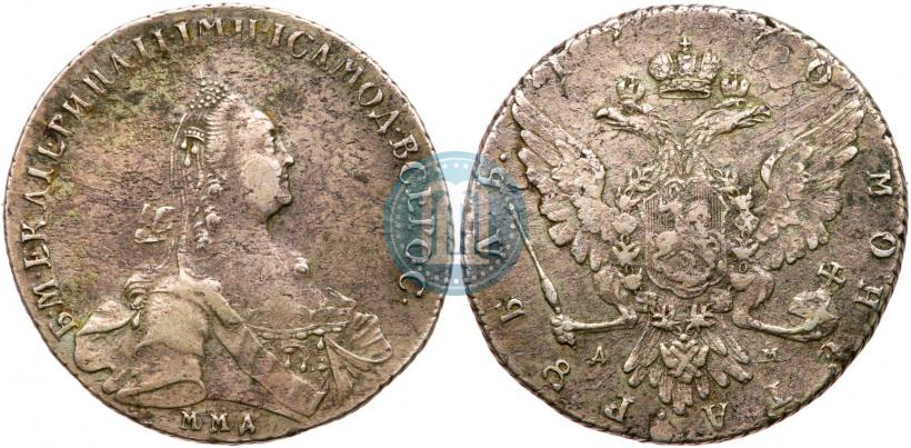 Picture 1 rouble 1770 year ММД-ДМ 