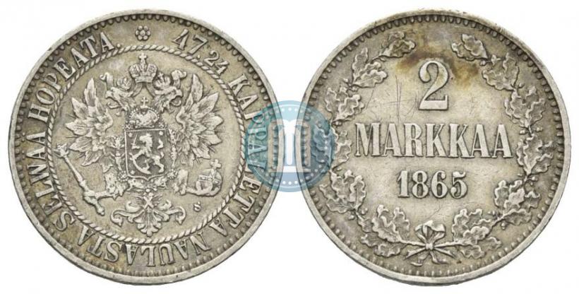 Фото 2 марки 1865 года S 