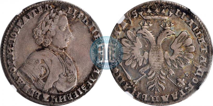 Фото Полтина 1706 года  