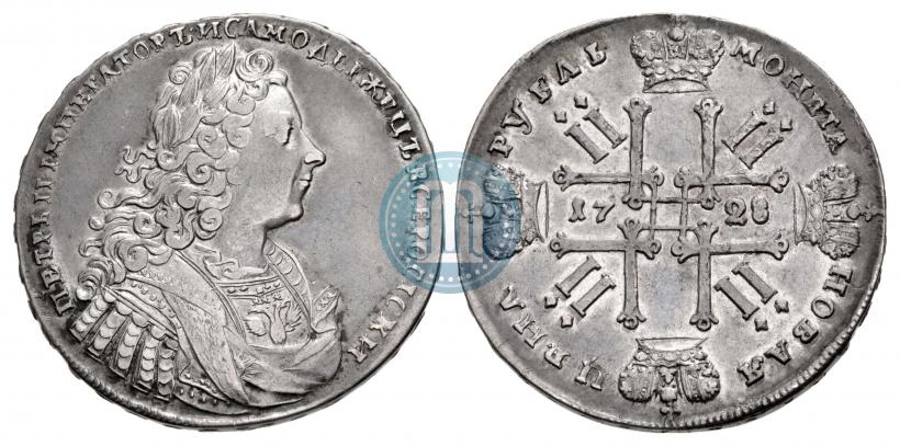 Фото 1 рубль 1728 года  "Тип 1728"