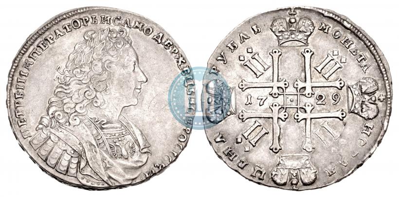 Picture 1 rouble 1729 year  "Type of 1728"