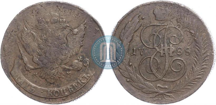 Фото 5 копеек 1788 года ММ 
