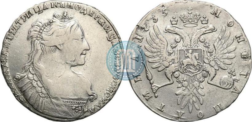 Picture Poltina 1735 year  