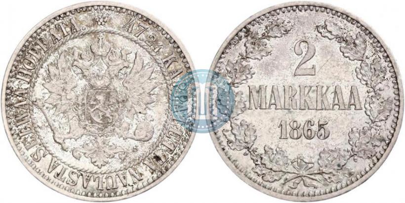 Фото 2 марки 1865 года S 