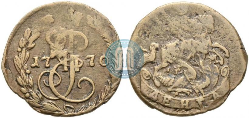 Фото Денга 1770 года ЕМ 