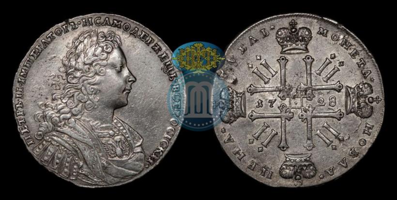 Picture 1 rouble 1728 year  "Type of 1728"