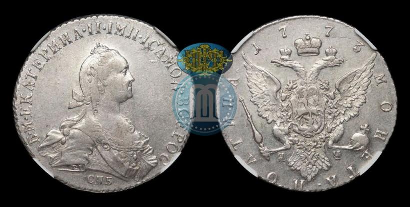 Picture Poltina 1773 year СПБ-ЯЧ 