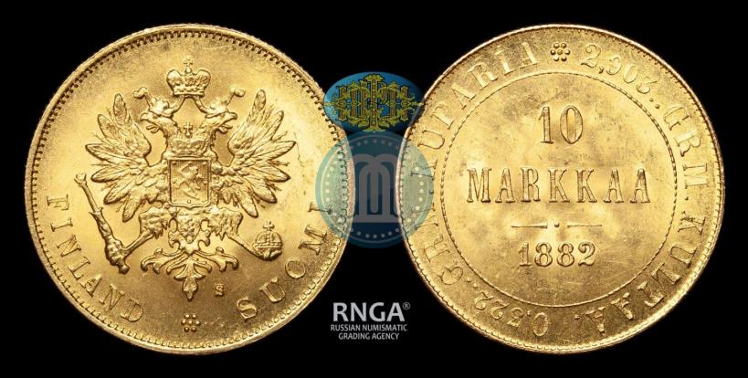Фото 10 марок 1882 года S 