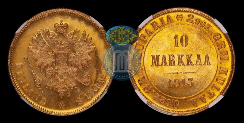 Picture 10 markkaa 1913 year S 