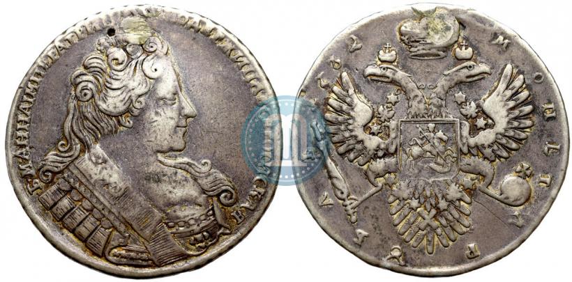Picture 1 rouble 1732 year  