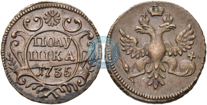 Picture Polushka 1735 year  