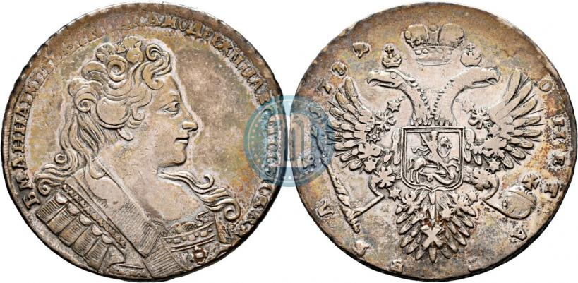 Picture 1 rouble 1732 year  