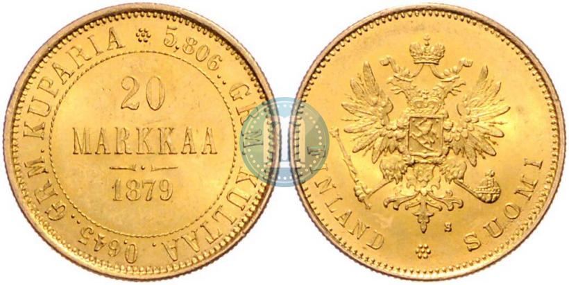 Фото 20 марок 1879 года S 