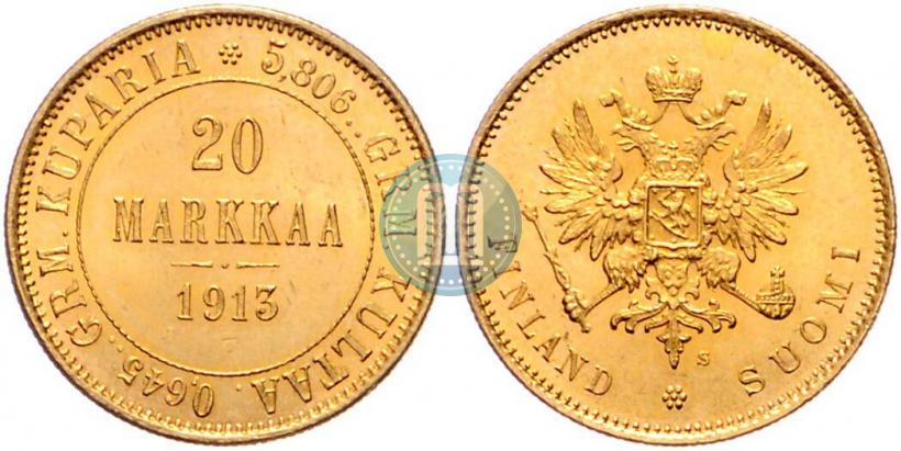 Фото 20 марок 1913 года S 