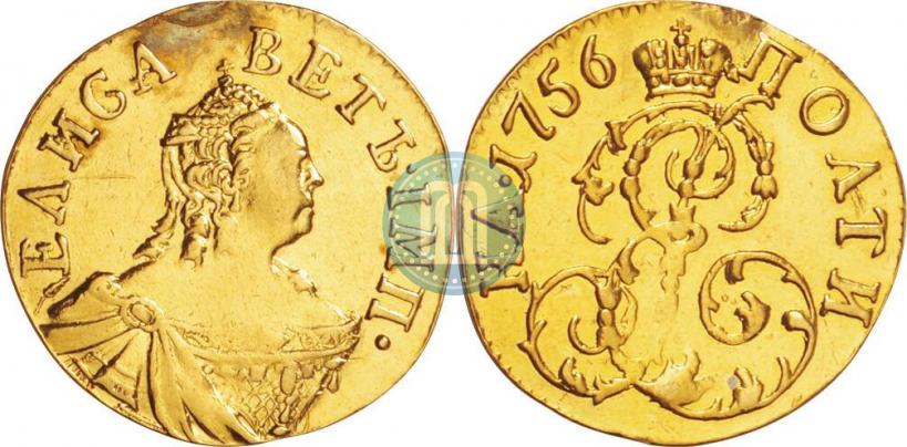 Picture Poltina 1756 year  