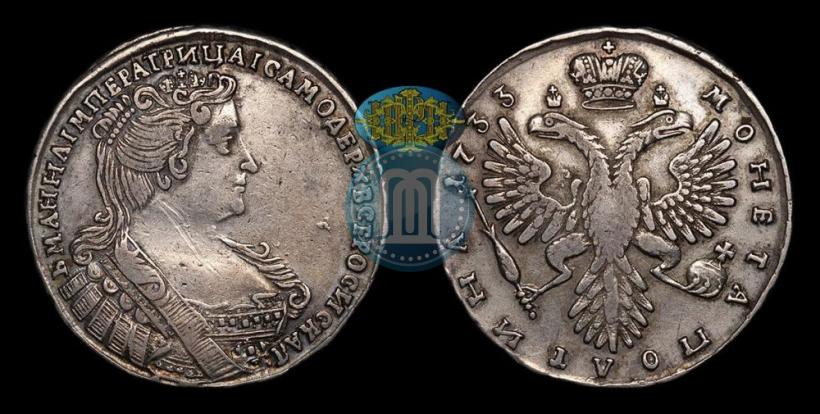 Picture Poltina 1733 year  