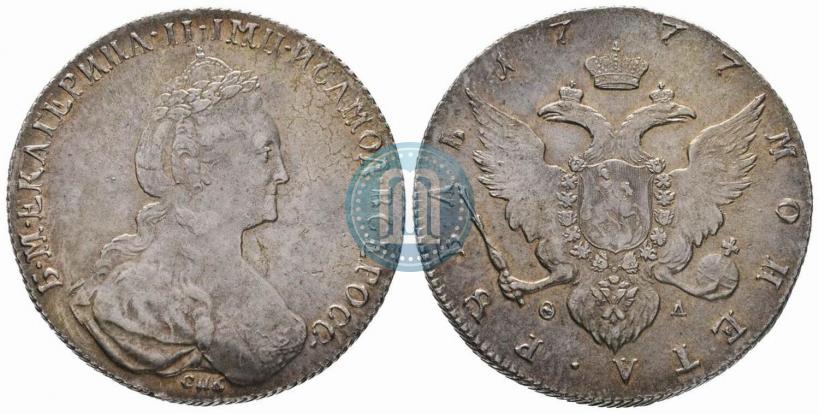 Picture 1 rouble 1777 year СПБ-ФЛ 