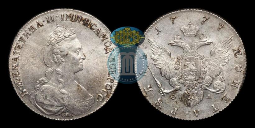 Picture 1 rouble 1777 year СПБ-ФЛ 