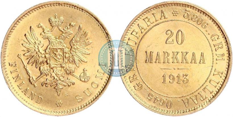 Фото 20 марок 1913 года S 