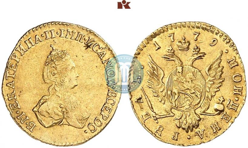 Picture 1 rouble 1779 year  