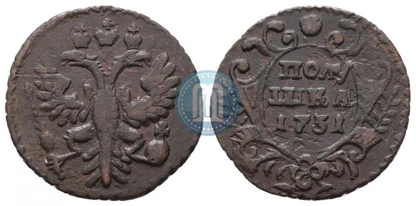 Picture Polushka 1731 year  