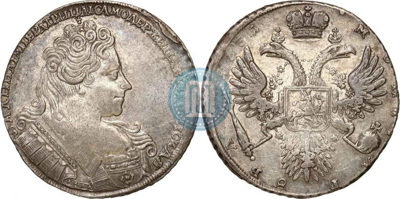 Picture 1 rouble 1731 year  