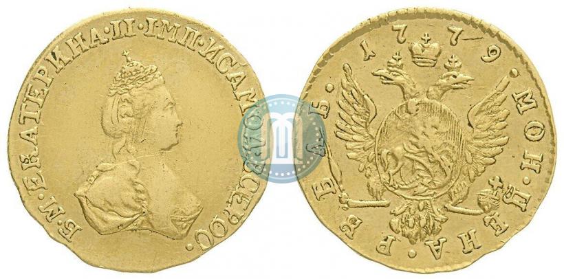 Picture 1 rouble 1779 year  
