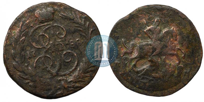 Picture 1 kopeck 1788 year  
