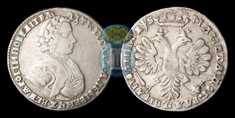 Фото Полтина 1706 года  
