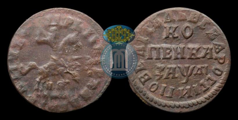 Фото 1 копейка 1714 года НД 