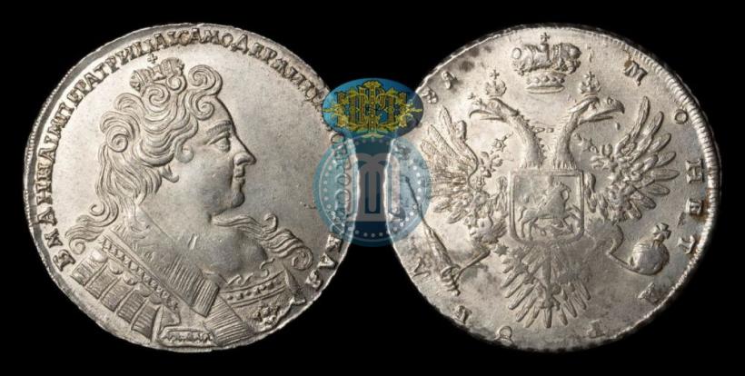 Picture 1 rouble 1731 year  