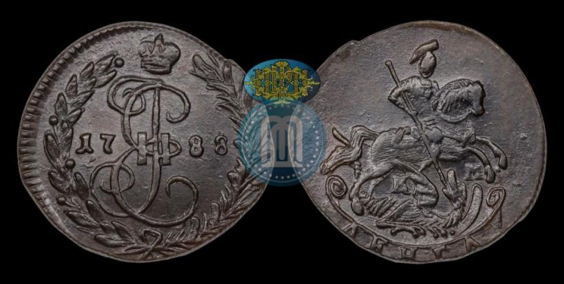 Фото Денга 1788 года КМ 