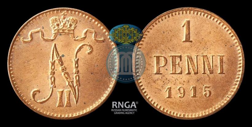 Picture 1 penni 1915 year  