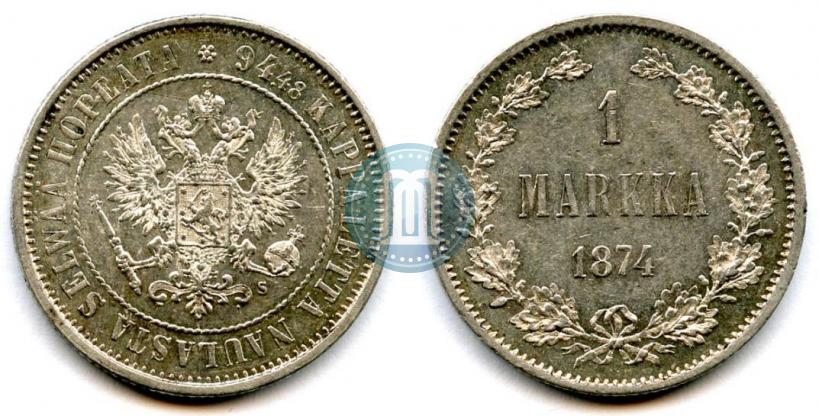 Фото 1 марка 1874 года S 